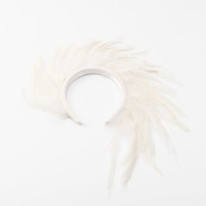 Zara feathered headband